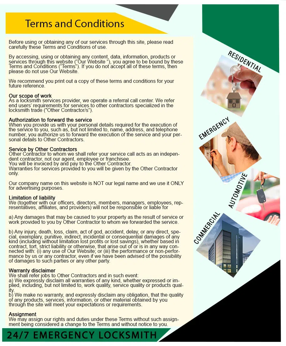 Amber Locksmith Store Bristol, RI 401-227-0397 - terms-and-condition-68-19mod